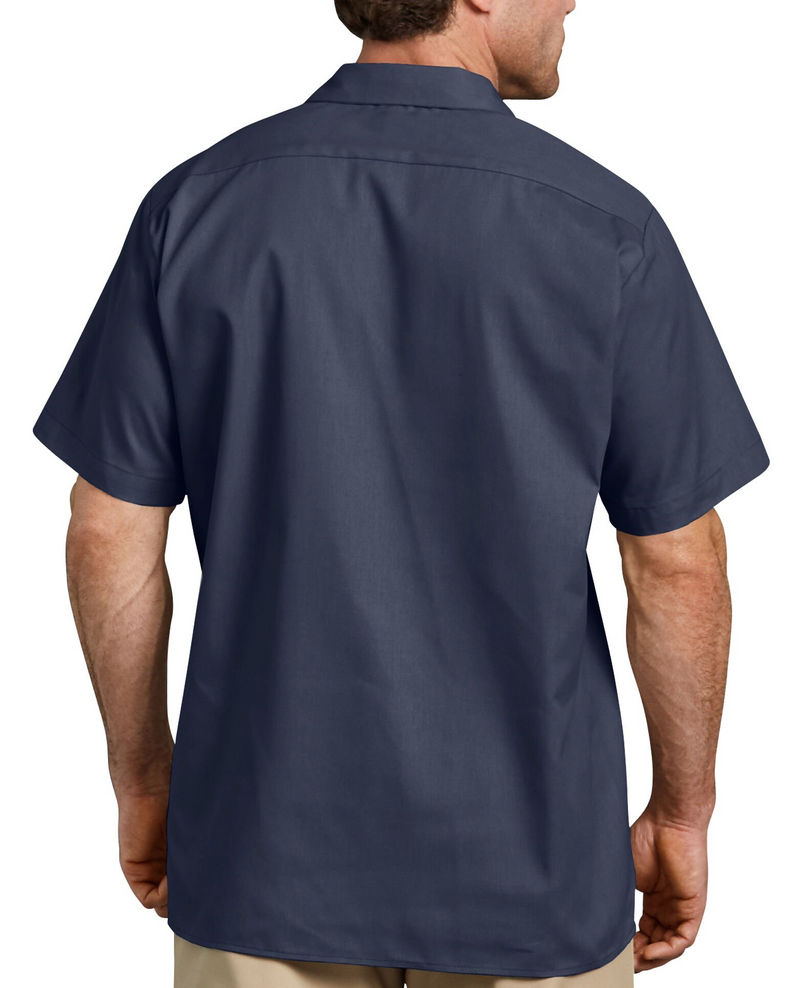 Dickies [S535] Short Sleeve Industrial Work Shirt. Available In All Colors. Live Chat For Bulk Discounts.