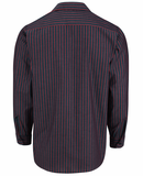 Red Kap [SP14] Long Sleeve Industrial Stripe Work Shirt. Live Chat for Bulk Discounts.