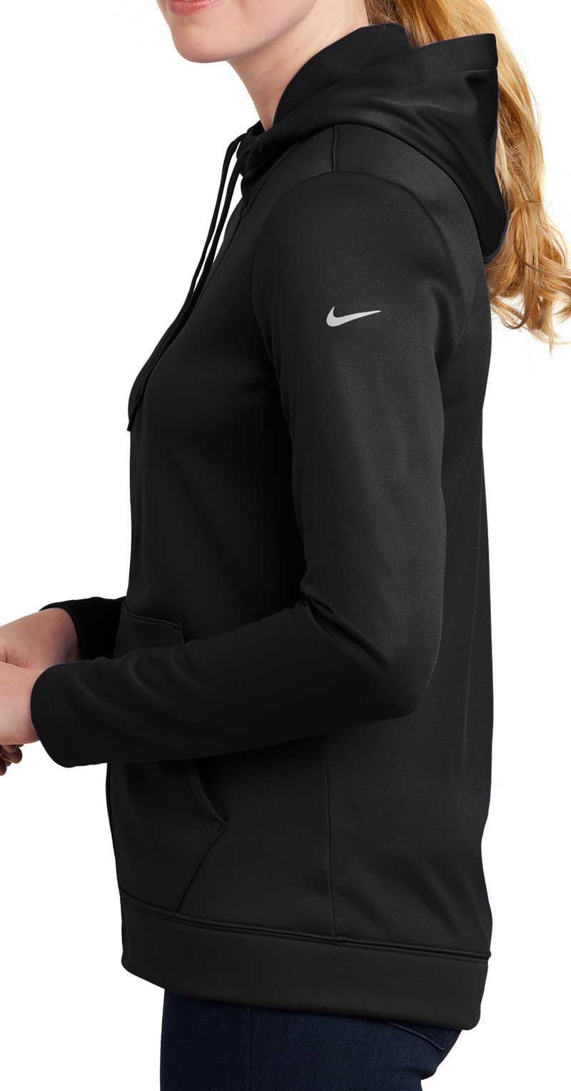 Nike [NKAH6264] Ladies Therma-FIT Full-Zip Fleece Hoodie. Live Chat For Bulk Discounts.