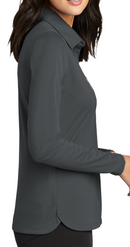 Nike [545322] Ladies Long Sleeve Dri-FIT Stretch Tech Polo. Live Chat For Bulk Discounts.