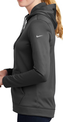 Nike [NKAH6264] Ladies Therma-FIT Full-Zip Fleece Hoodie. Live Chat For Bulk Discounts.