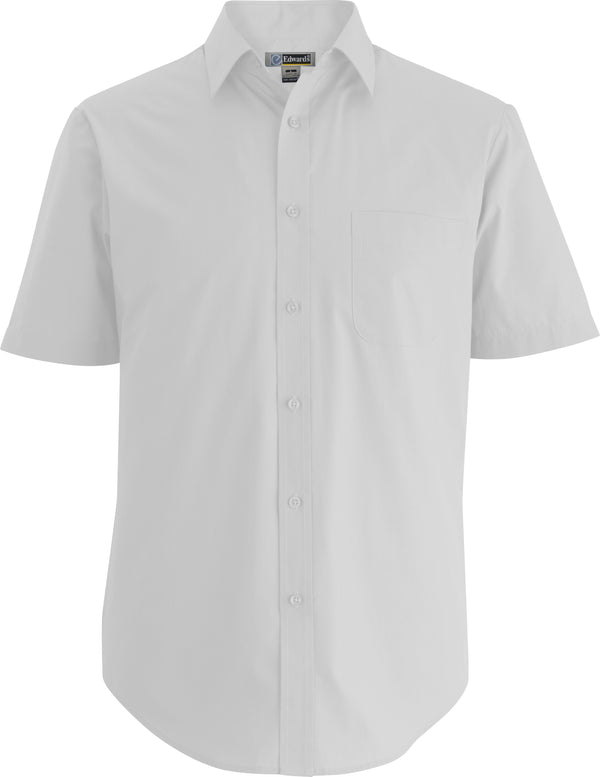 Edwards Garment [1314] Essential Broadcloth Shirt. Live Chat For Bulk Discounts.