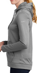 Nike [NKAH6264] Ladies Therma-FIT Full-Zip Fleece Hoodie. Live Chat For Bulk Discounts.