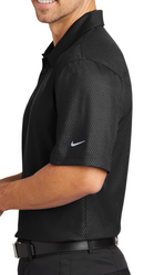 Nike [838964] Dri-FIT Embossed Tri-Blade Polo. Live Chat For Bulk Discounts.