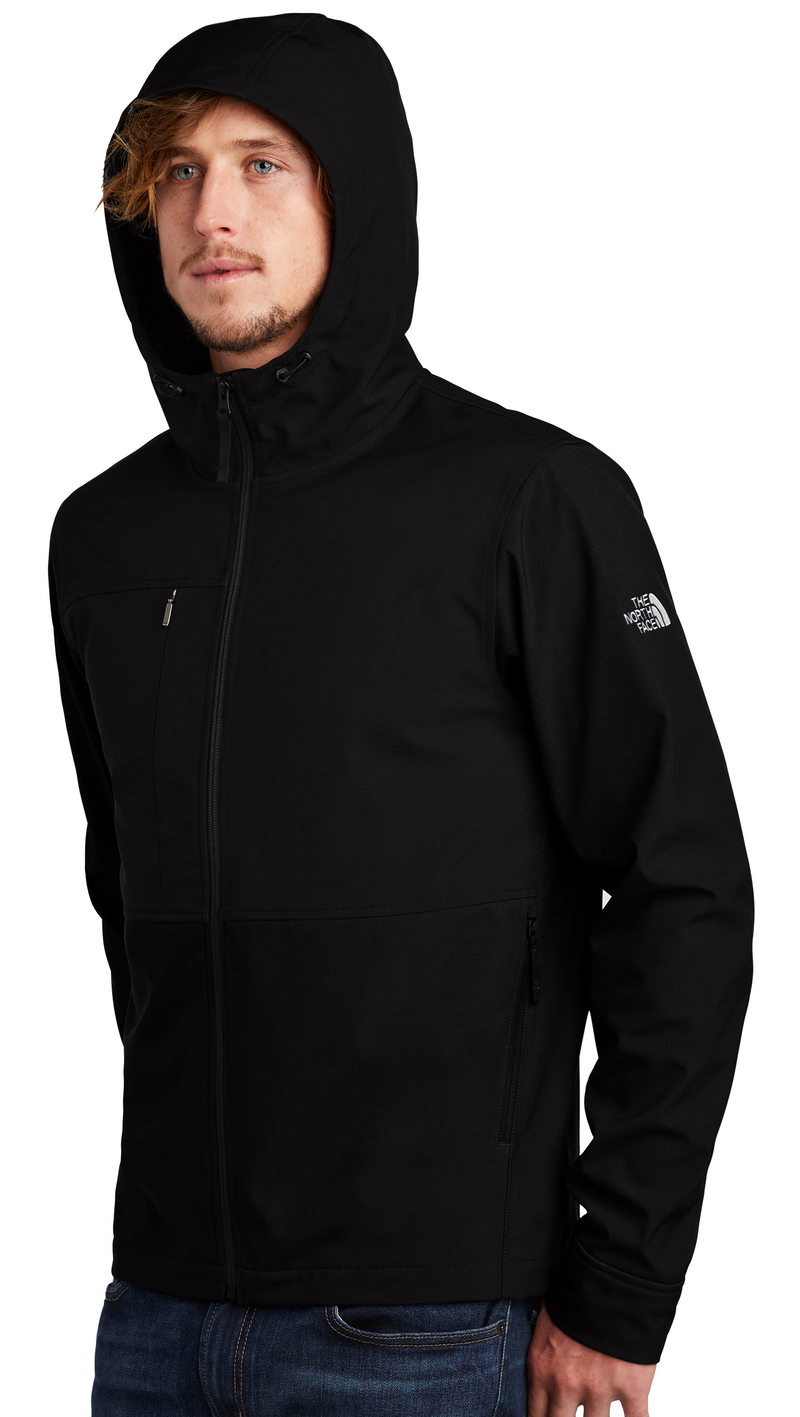 North face soft shell hooded deals jacket