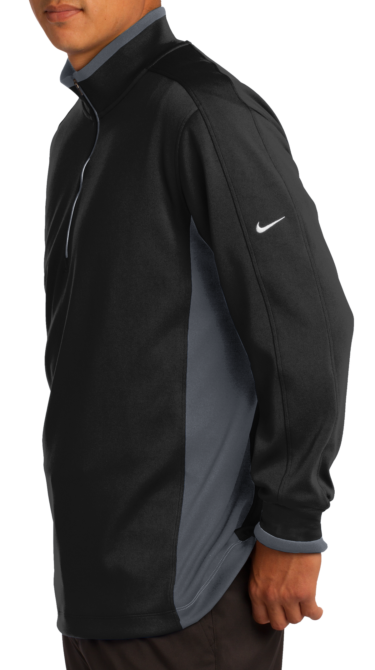 Custom Embroidered Nike [578673] Dri-FIT 1/2-Zip Cover-Up. Live Chat F