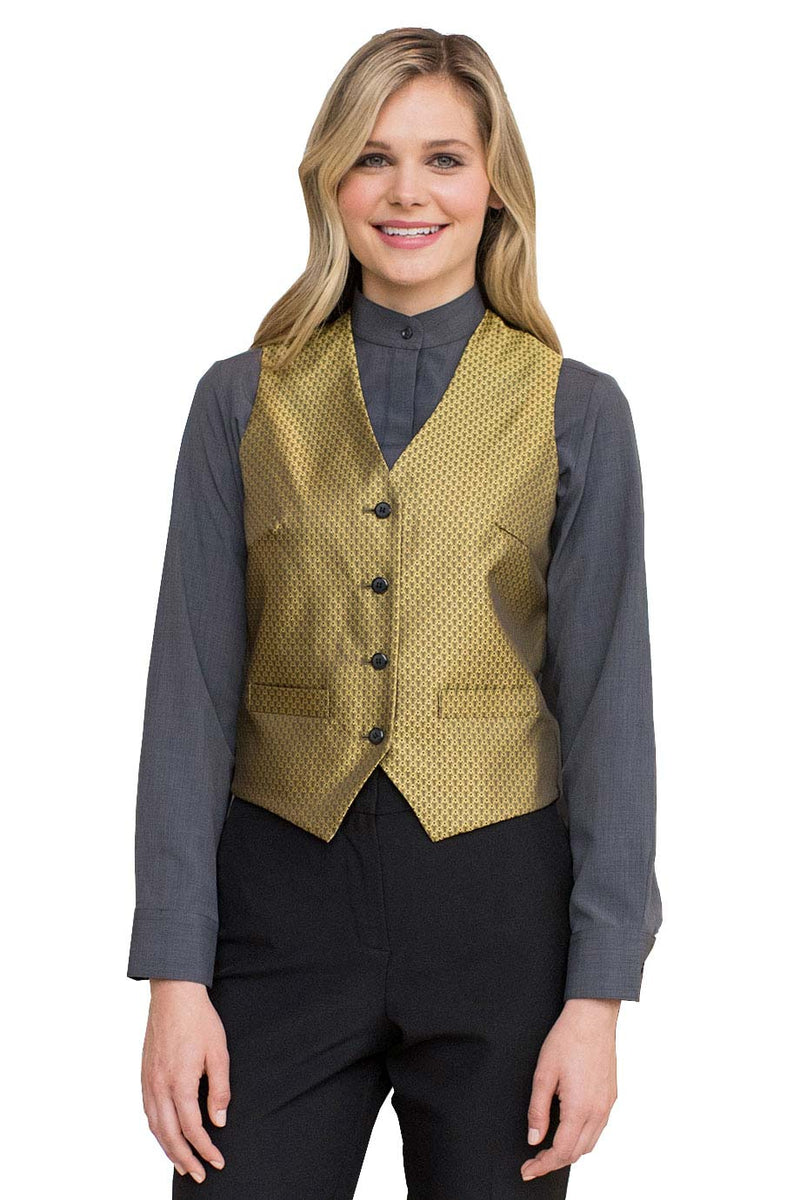 Edwards Garment [7390] Diamond Brocade Vest. Live Chat For Bulk Discounts.