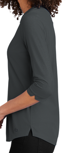 OGIO [LOG104] Ladies Jewel Henley.