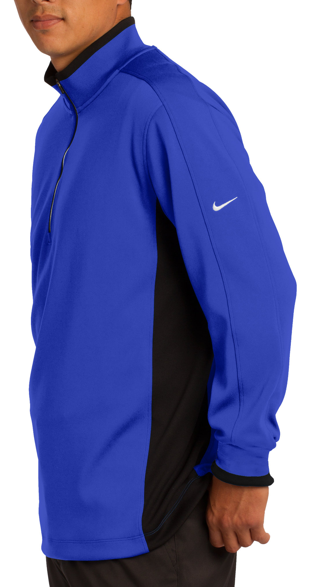 Custom Embroidered Nike [578673] Dri-FIT 1/2-Zip Cover-Up. Live Chat F