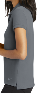 Nike [746100] Ladies Dri-FIT Solid Icon Pique Modern Fit Polo. Live Chat For Bulk Discounts.