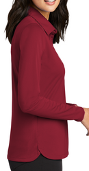 Nike [545322] Ladies Long Sleeve Dri-FIT Stretch Tech Polo. Live Chat For Bulk Discounts.