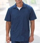 Edwards [4891] Men's Essential Zip-Front Service Shirt. Live Chat For Bulk Discounts.