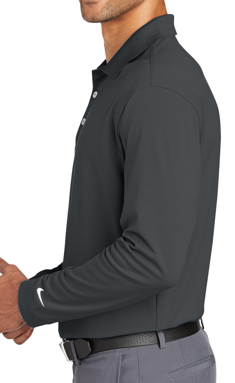 Nike [466364] Long Sleeve Dri-FIT Stretch Tech Polo. Live Chat For Bulk Discounts.