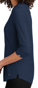 OGIO [LOG104] Ladies Jewel Henley.