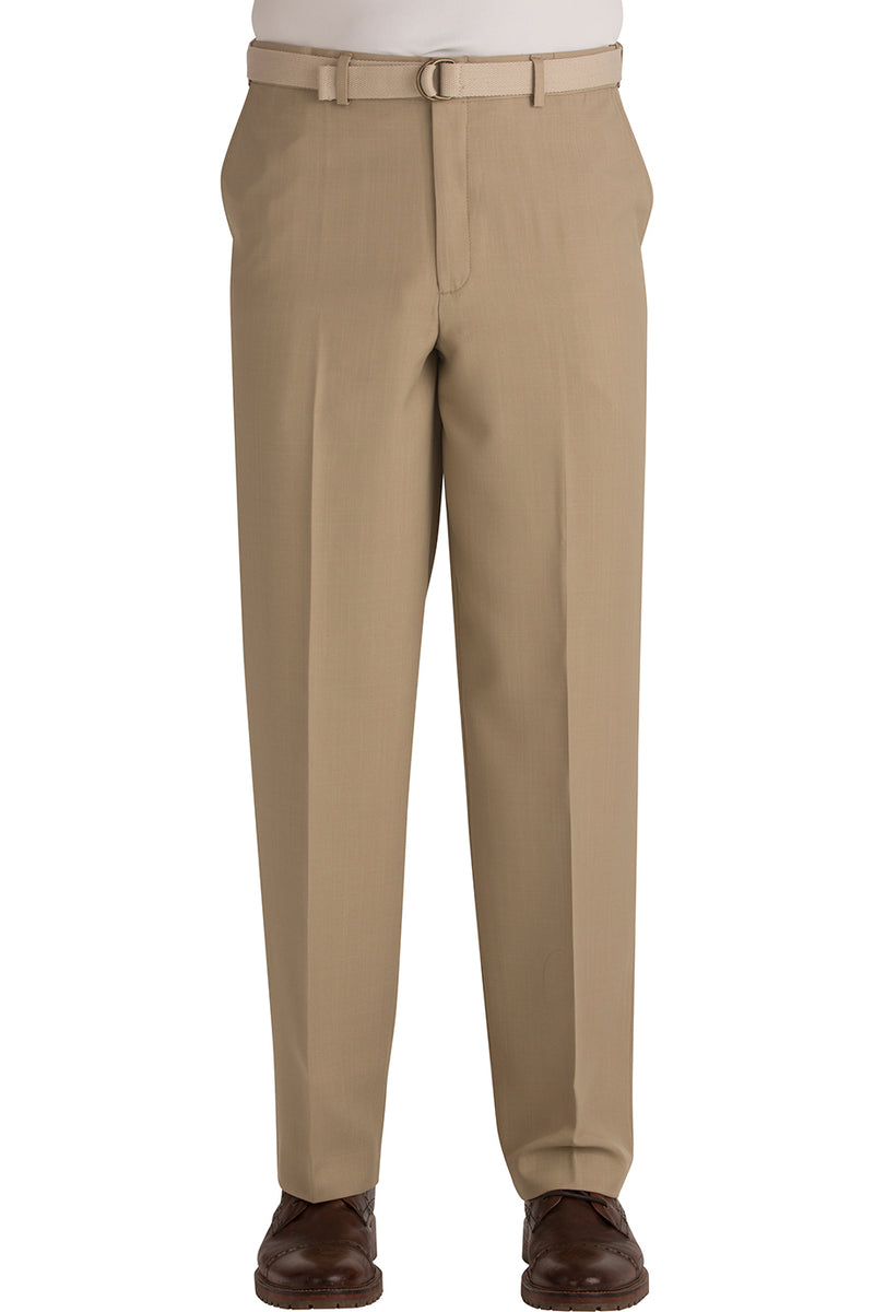 Edwards [2588] Men's Washable Lightweight Flat-Front Dress Pant. Redwood & Ross Intaglio Collection. Live Chat For Bulk Discounts.