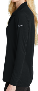 Nike [NKDC2105] Ladies Dri-FIT Micro Pique 2.0 Long Sleeve Polo. Live Chat For Bulk Discounts.