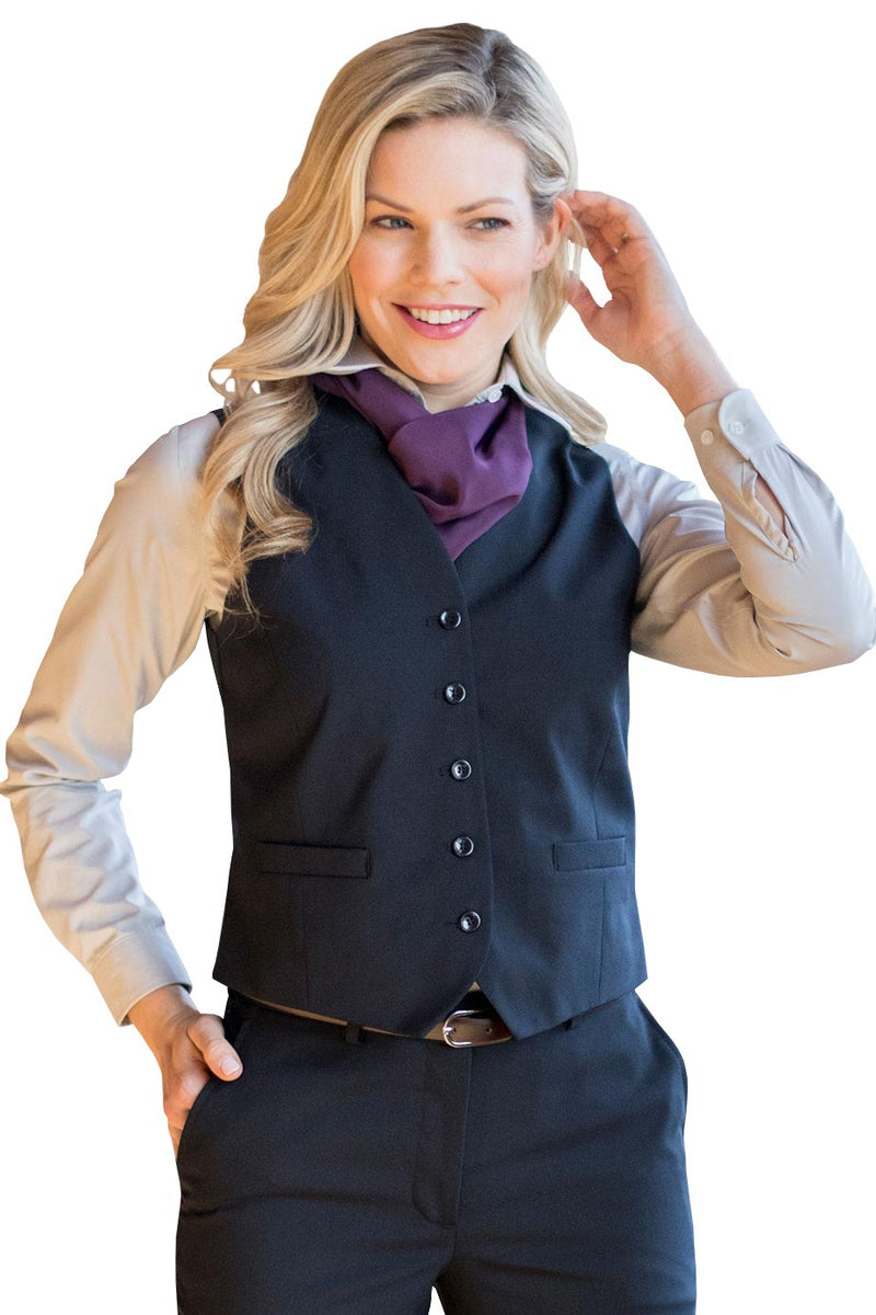 Edwards [7530] Ladies Washable Dress Vest. Redwood & Ross Russell Collection. Live Chat For Bulk Discounts.