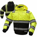 GSS Safety [8511/8513] Onyx Waterproof Ripstop 3-In-1 Bomber Jacket With Teflon Protection. Live Chat for Bulk Discounts.