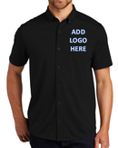 OGIO [OG141] Gravitate Full-Button Polo.