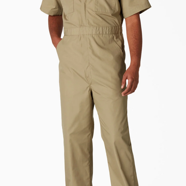 Dickies Short Sleeve Coveralls 33999. Live Chat For Bulk Discounts.