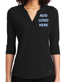 OGIO [LOG104] Ladies Jewel Henley.