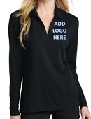 Nike [NKDC2105] Ladies Dri-FIT Micro Pique 2.0 Long Sleeve Polo. Live Chat For Bulk Discounts.