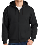 CornerStone [CS620] Heavyweight Full-Zip Hooded Sweatshirt with Thermal Lining. Live Chat For Bulk Discounts.