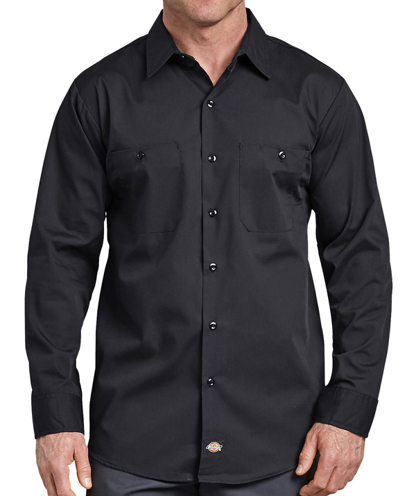 Dickies [LL516] WorkTech Ventilated Long Sleeve Shirt With Cooling Mesh. Live Chat For Bulk Discounts.