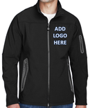 North End [88138] Men's Three-Layer Fleece Bonded Soft Shell Technical Jacket. Live Chat For Bulk Discounts.