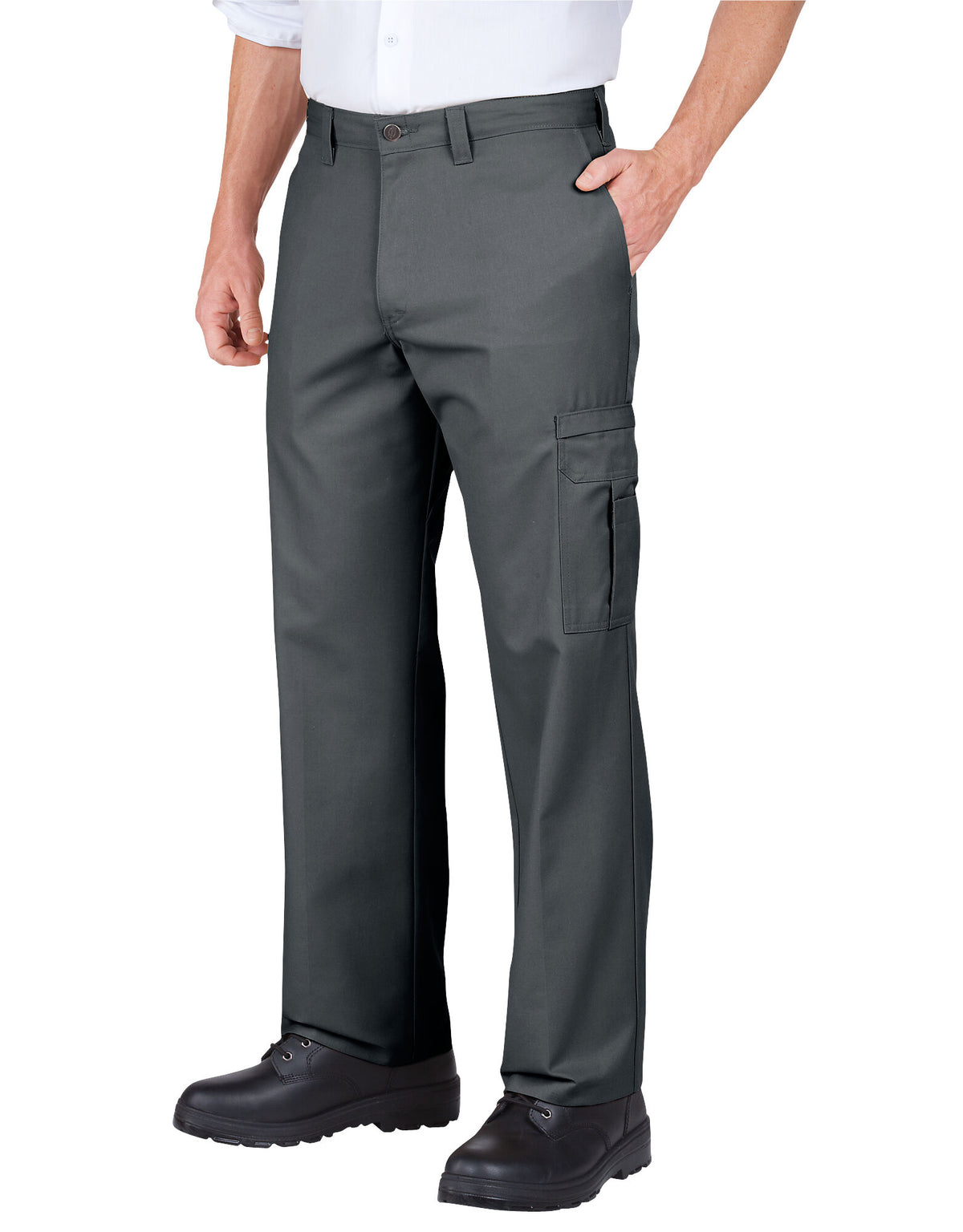 ☆Dickies☆ Hickory Ike Cargo Pants Egret DK0A4Z6QC48 Dickies Men's Cargo Pants Regular Fit Workwear Rip-Stop, 4