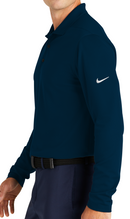 Nike [NKDC2104] Dri-FIT Micro Pique 2.0 Long Sleeve Polo. Live Chat For Bulk Discounts.