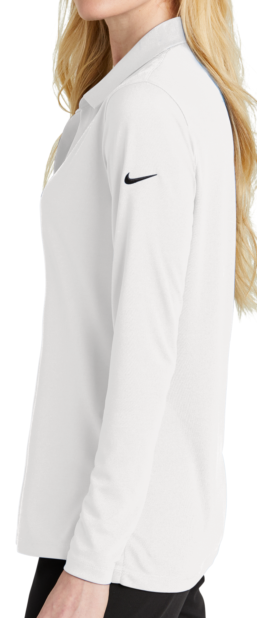 NKDC2105 – Nike Women’s Dri-FIT Micro Pique 2.0 Long Sleeve Polo