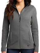 OGIO [LOG727] Ladies Grit Fleece Jacket. Live Chat For Bulk Discounts.