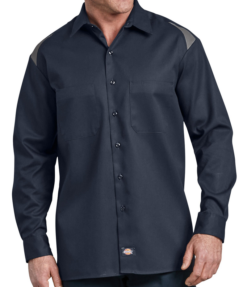 Dickies [LL605] Long Sleeve Performance Team Shirt. Live Chat For Bulk Discounts.