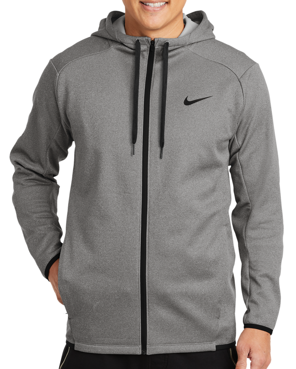 VGT Field - NKAH6268 Nike Therma-FIT Textured Fleece Full-Zip Hoodie