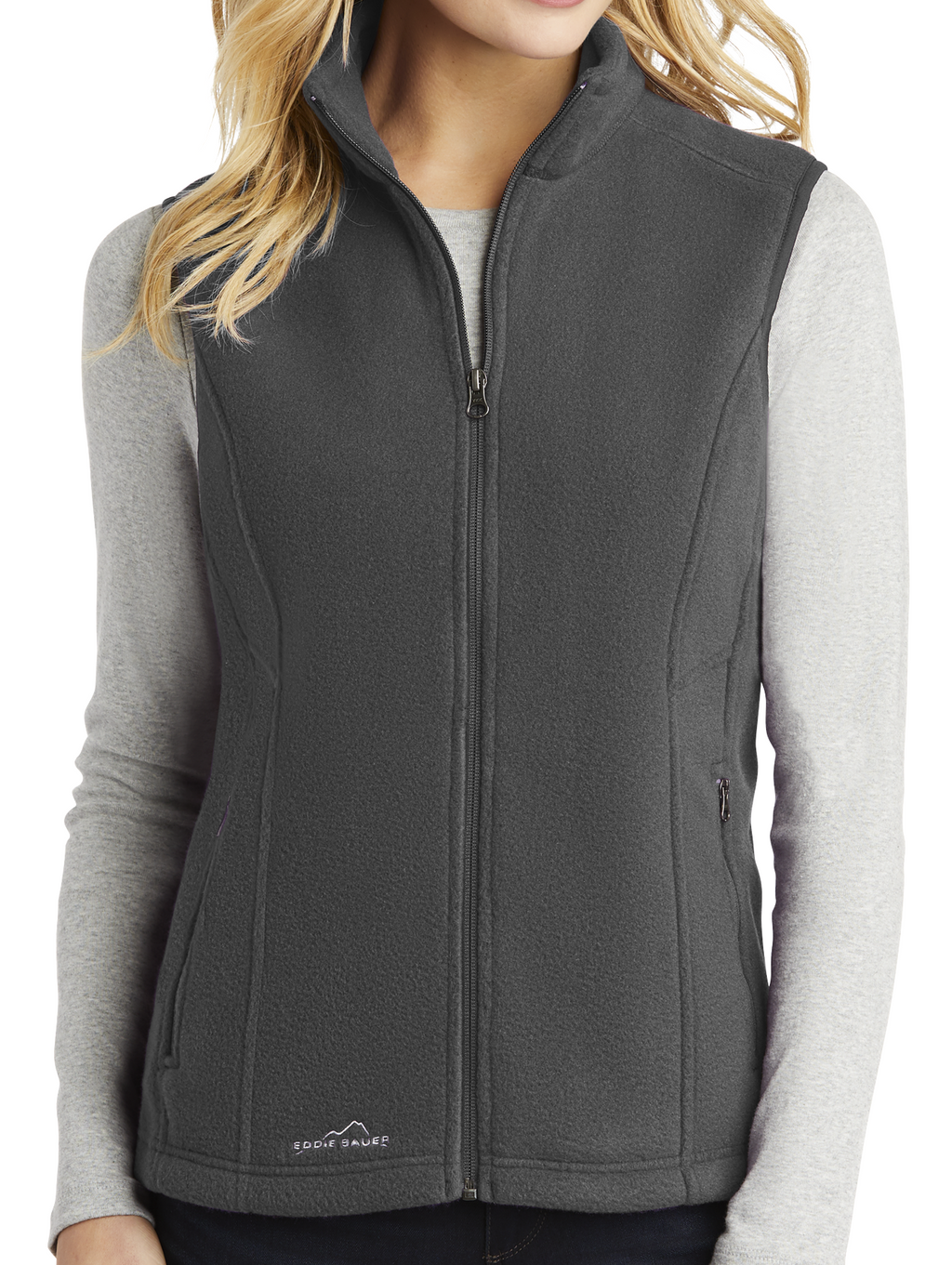 Eddie bauer ladies fleece vest deals