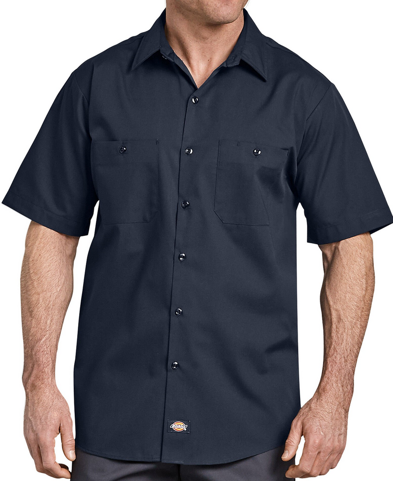 Dickies [LS516] WorkTech Ventilated Short Sleeve Shirt With Cooling Me