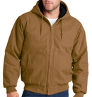 CornerStone [CSJ41] Washed Duck Cloth Insulated Hooded Work Jacket. Live Chat For Bulk Discounts.