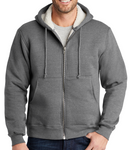 CornerStone [CS625] Heavyweight Sherpa-Lined Hooded Fleece Jacket. Live Chat For Bulk Discounts.