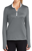 Nike [779796] Ladies Dri-FIT Stretch 1/2-Zip Cover-Up. Live Chat For Bulk Discounts.