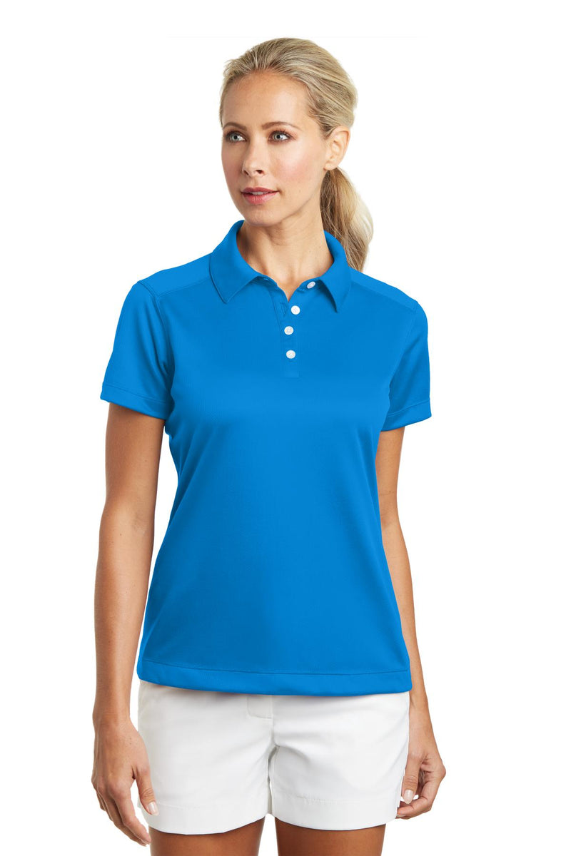 Nike Ladies Dri-FIT Pebble Texture Polo. 354064