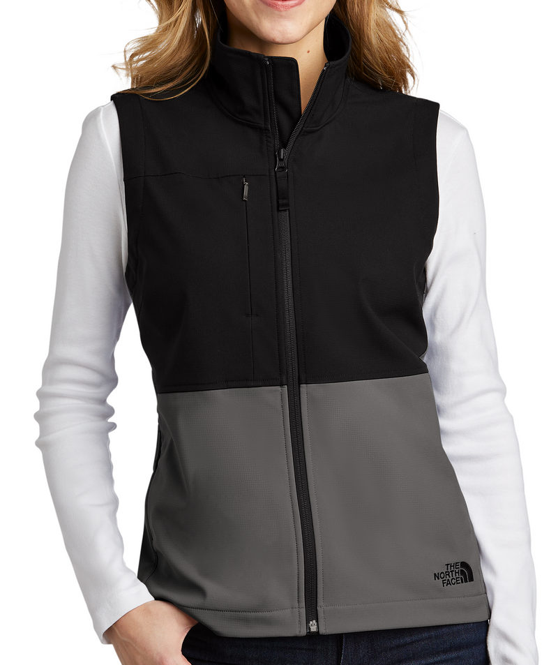 North face soft sales shell vest womens