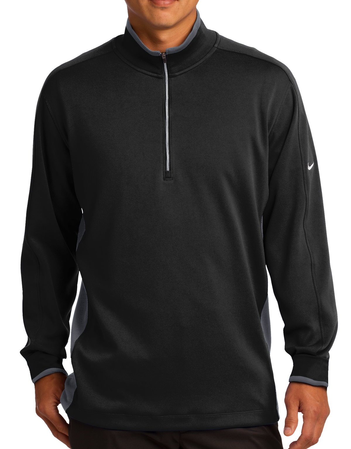 Custom Embroidered Nike [578673] Dri-FIT 1/2-Zip Cover-Up. Live Chat F