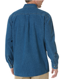 Dickies [WL30] Denim Long Sleeve Work Shirt. Live Chat For Bulk Discounts.