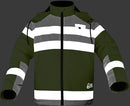 GSS Safety [8515/8517] Night Glow Sherpa Lined Heavy Weight Jacket. Live Chat For Bulk Discounts.