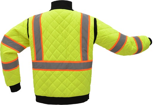 GSS Safety [8009] Lightweight Quilted Black Jacket. Live Chat for Bulk Discounts.