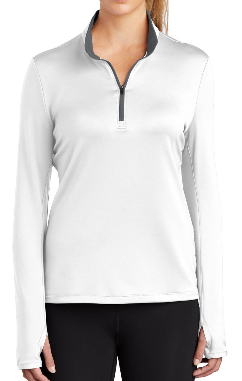 Nike [779796] Ladies Dri-FIT Stretch 1/2-Zip Cover-Up. Live Chat For Bulk Discounts.