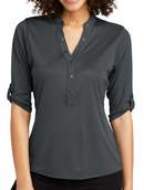 OGIO [LOG111] Code Stretch Long Sleeve Button-Up.