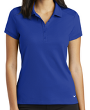 Nike [746100] Ladies Dri-FIT Solid Icon Pique Modern Fit Polo. Live Chat For Bulk Discounts.