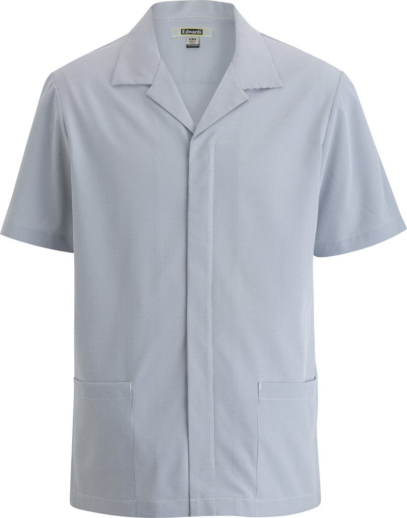 Edwards Garment [4282] Pincord Ultra-Stretch Service Shirt. Live Chat For Bulk Discounts.